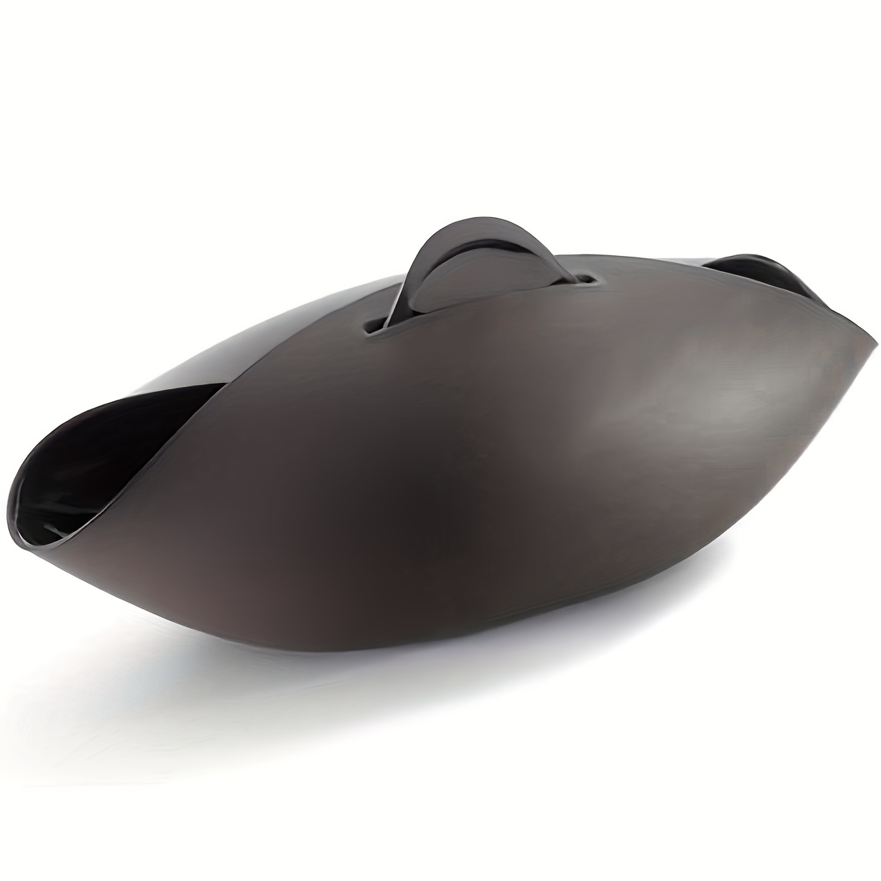 TEMU Black Silicone Bread Maker - Round Loaf Pan For Toasting & Steaming, & Easy To Clean, Homemade Bread, Thanksgiving, And Holiday Baking