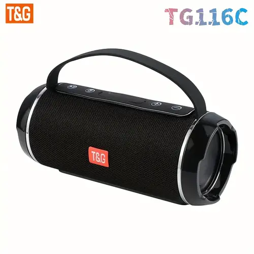 tg116c wireless speaker hands portable outdoor speakers stereo cloth portable tws sound box support radio
