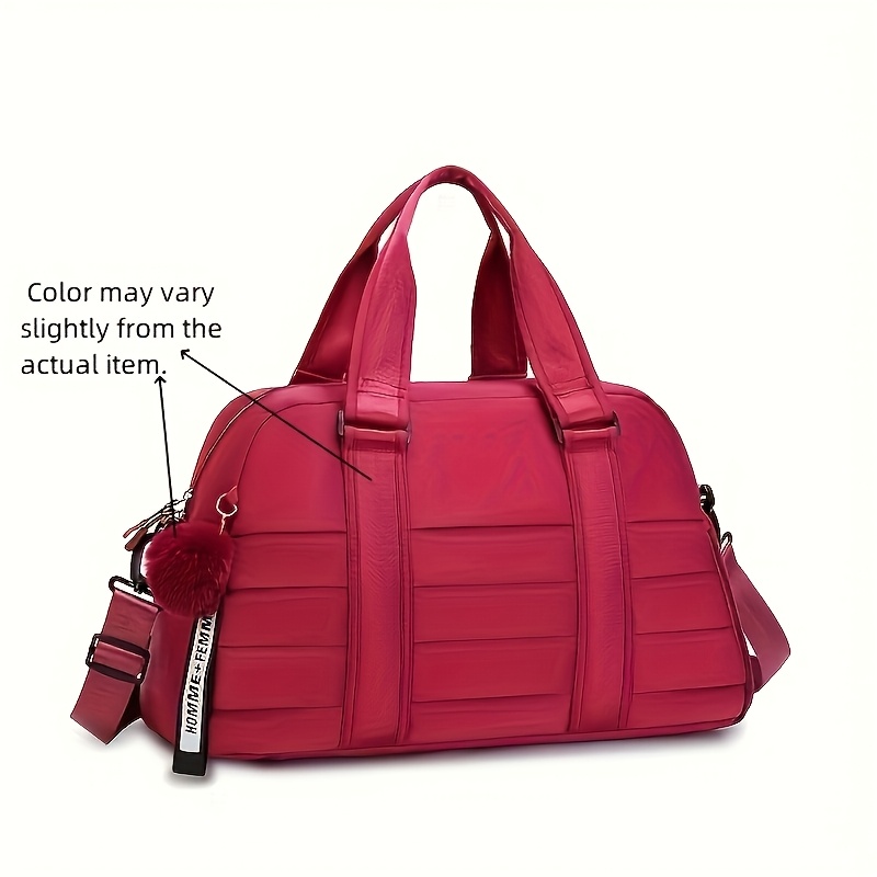 Stylish Solid Color Minimalist Single-Shoulder Bag