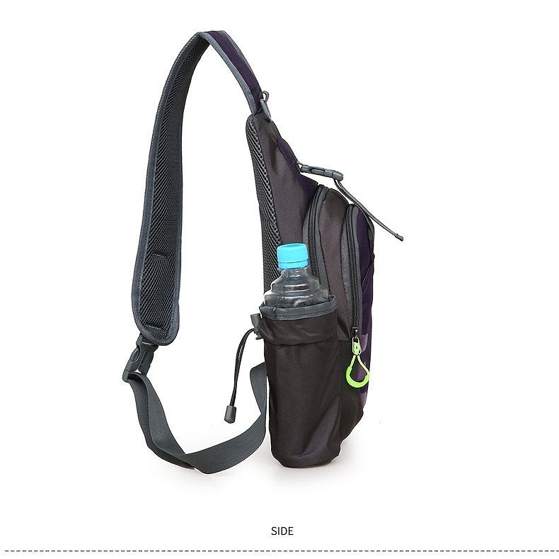 [eonothem Sling Bag] eonothem Unisex Chest Sling Bag | Large Capacity, Adjustable Strap, Zipper Closure, Multiple Colors - Compact Crossbody Bag for Gym, Commuting & Travel