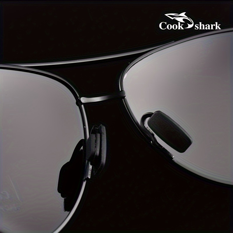 Cook Shark Polarizing Mirror Sunglasses for Day and Night Driving