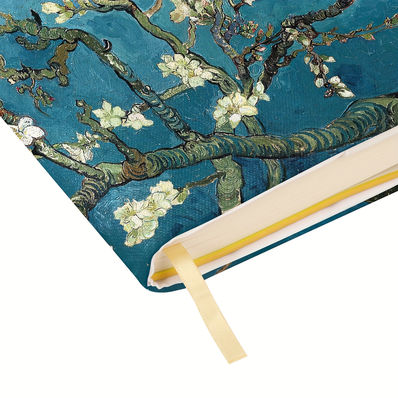 buchhülle van   ölgemälde design verstellbar a5 weichcover schutz für notizbücher, tagebücher, journale langlebiges künstlerisches buchhüllen-zubehör  -motiv design luxuriöse textur