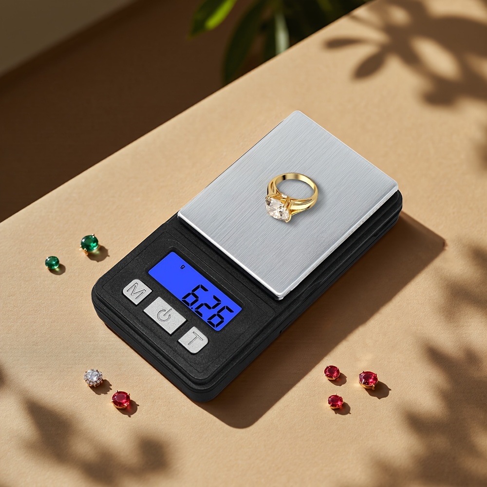 Pocket Jewelry Scale with 0.01g Accuracy, Compact & Lightweight