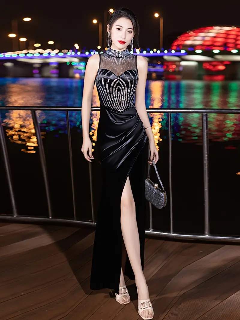 High-End Sexy Elegant Evening Bodycon Dress High-End Sexy Elegant Evening Bodycon Dress