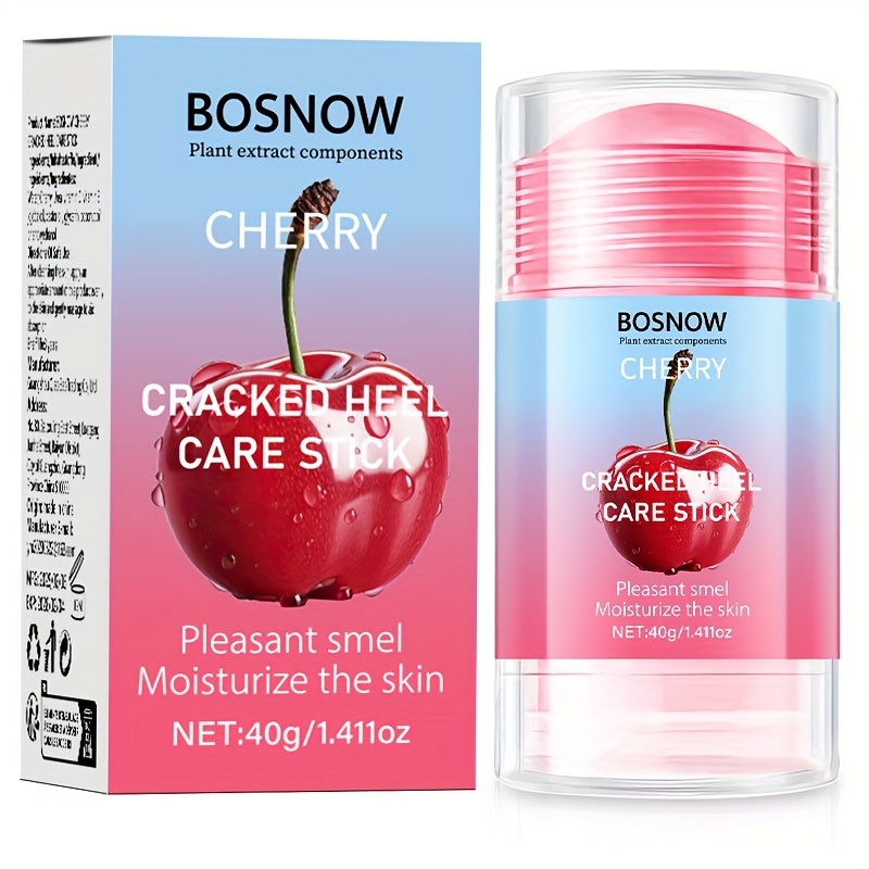 Image of Pink Cherry Foot Cream, Made From Plant, Gently Moisturizes, Farewell To And , And Makes Your Heels Soft And Smooth In Just 2 Weeks, Providing Convenient Foot Care Without Getting Your Hands Dirty