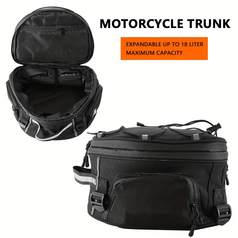 E-shop Passend für BMW R1200GS R1250GS F 800 GS GSA XR R1200RS R 1250 LC Motorrad Tasche Satteltasche Hecktasche Top Tasche