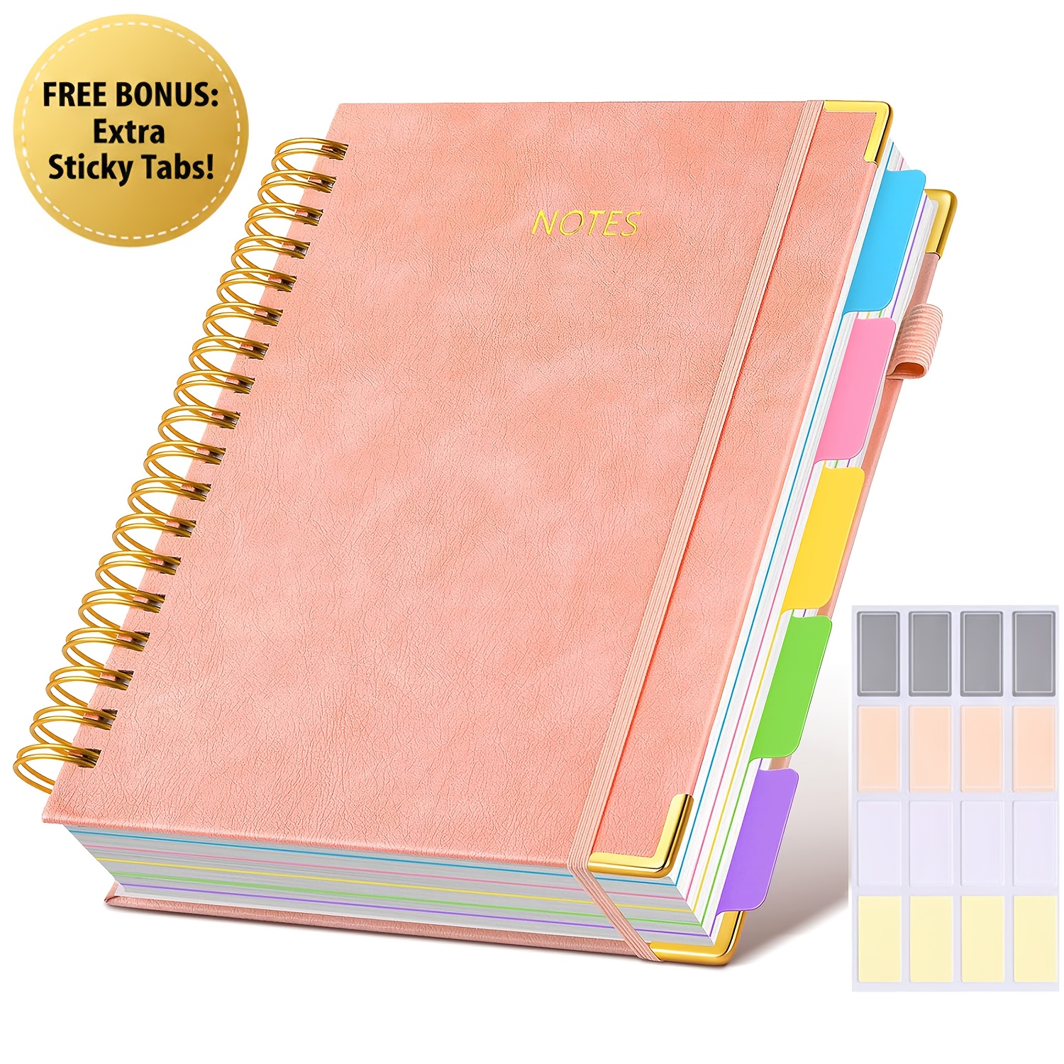 Notebook in a desk setup