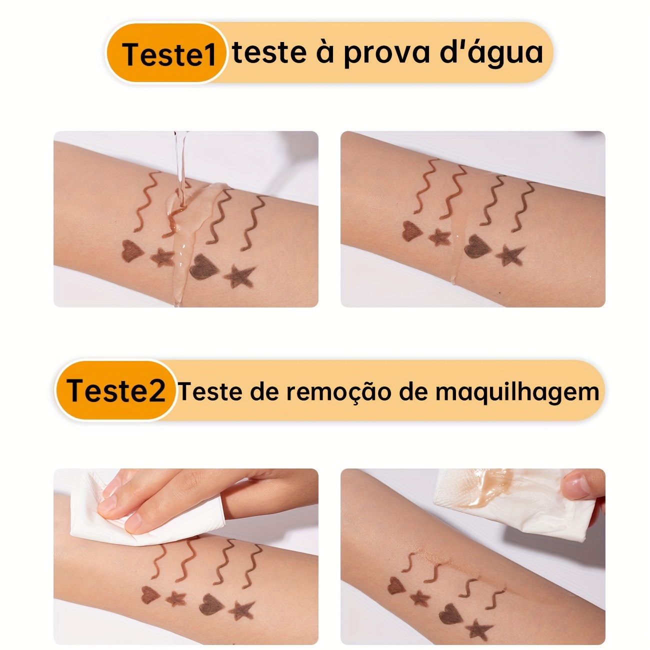 HECI BEAUTY Waterproof Eyeliner Gel Pen Suitable for Sensitive Eyes - Quick-Dry Smudge-Proof Matte Gel Cream Formula, Eyeliner Marker, Long-Lasting & Easy Control for Sensitive Eyes & Sensitive Skin, Professional for Daily/Stage Makeup