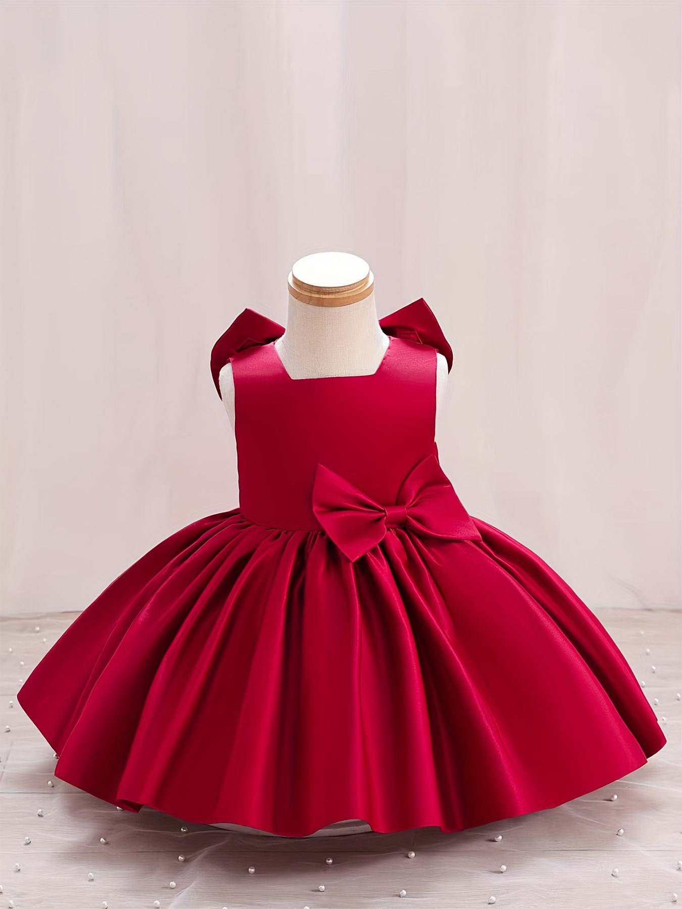 princess polly baby blue dress Red Flower Girl Dresses