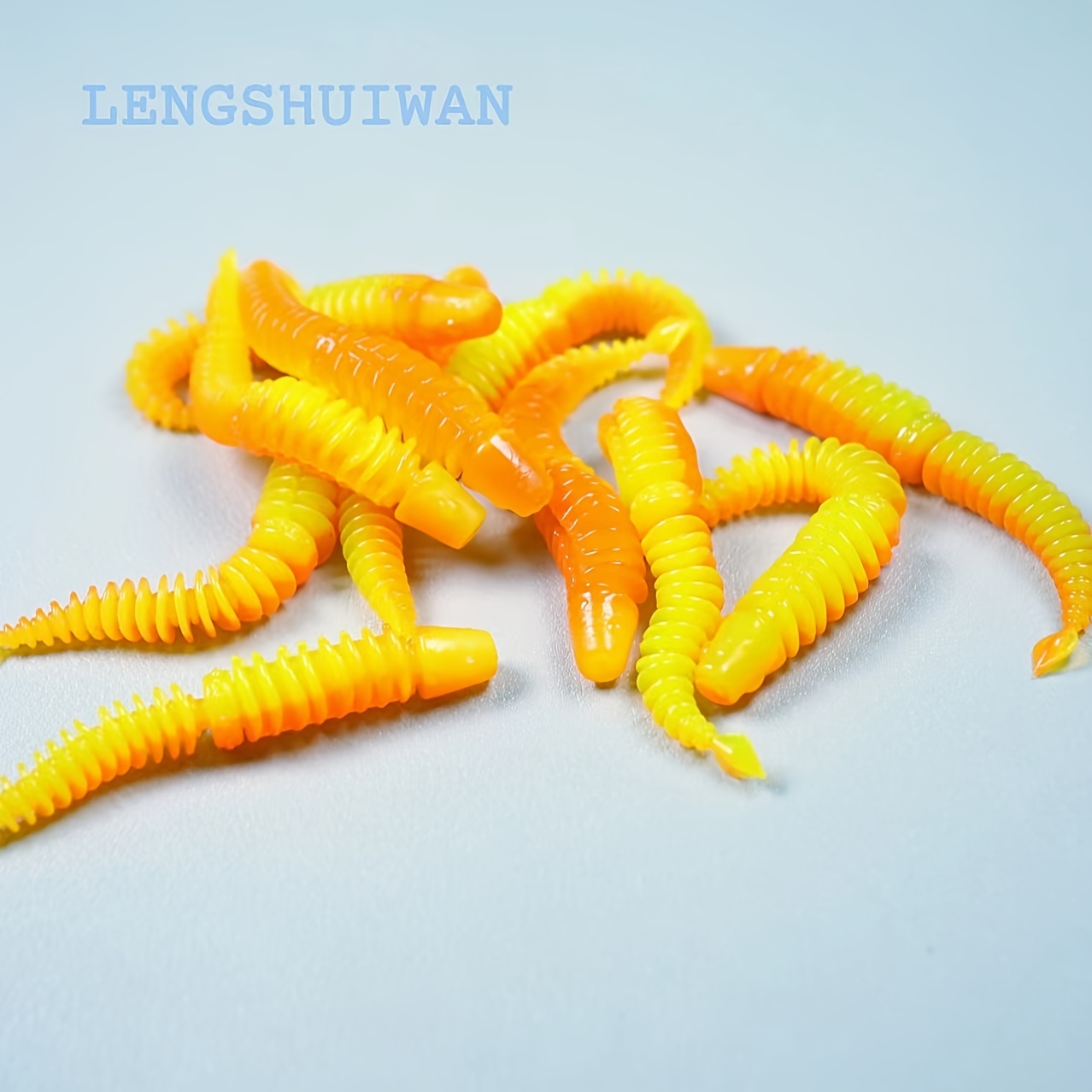 Lengshuiwan 10pcs Of Floating Tail Soft Bait For Fishing, Suitable For Fishing With A Drop Shot Rig.
