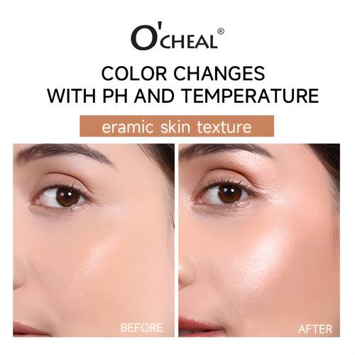 2 in 1 temperature changing concealer foundation stick dark circles cover waterproof and sweatproof perfect makeup christmas stockingstockingfillers