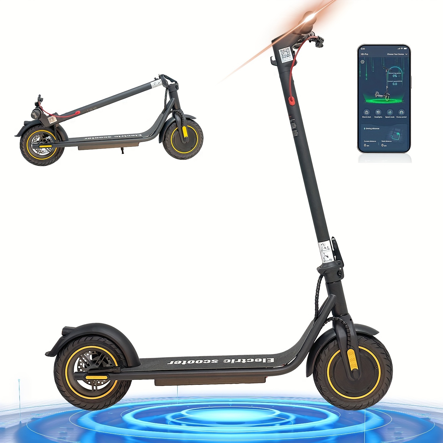 

For Adults, 21 & 19 Mph, 500w , 10" - , Braking And , , For