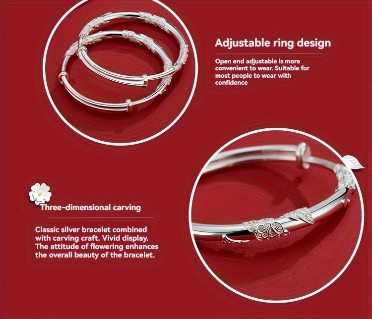 s999silver bracelet sterling silver bracelet silver weight30g 1 06oz details 2