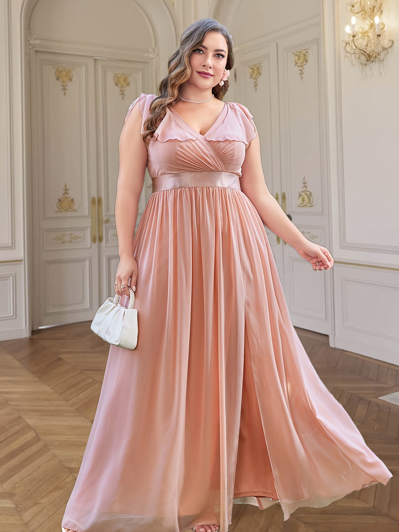 pink wedding guest dress plus size sold on Temu United States pink wedding guest dress plus size sold on Temu United States