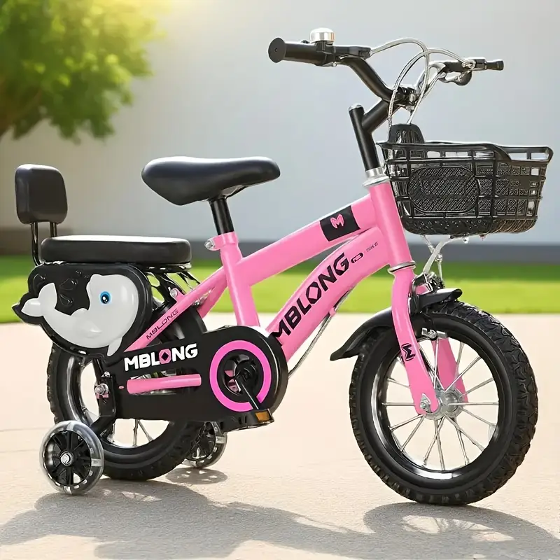 1pc bicycle balance with training wheel - heavy-duty stabilizer, adjustable height & quick-install system, front suspension & brakes - ideal learning to ride, balance & (compatible with adult) - durable & easy assembly, sleek with ergonomic seat & wide sturdy base for stability, & riding, bicycle accessories, bicycle rim, bicycle wheels, bicycle rims, bicycle wheel Product details 3