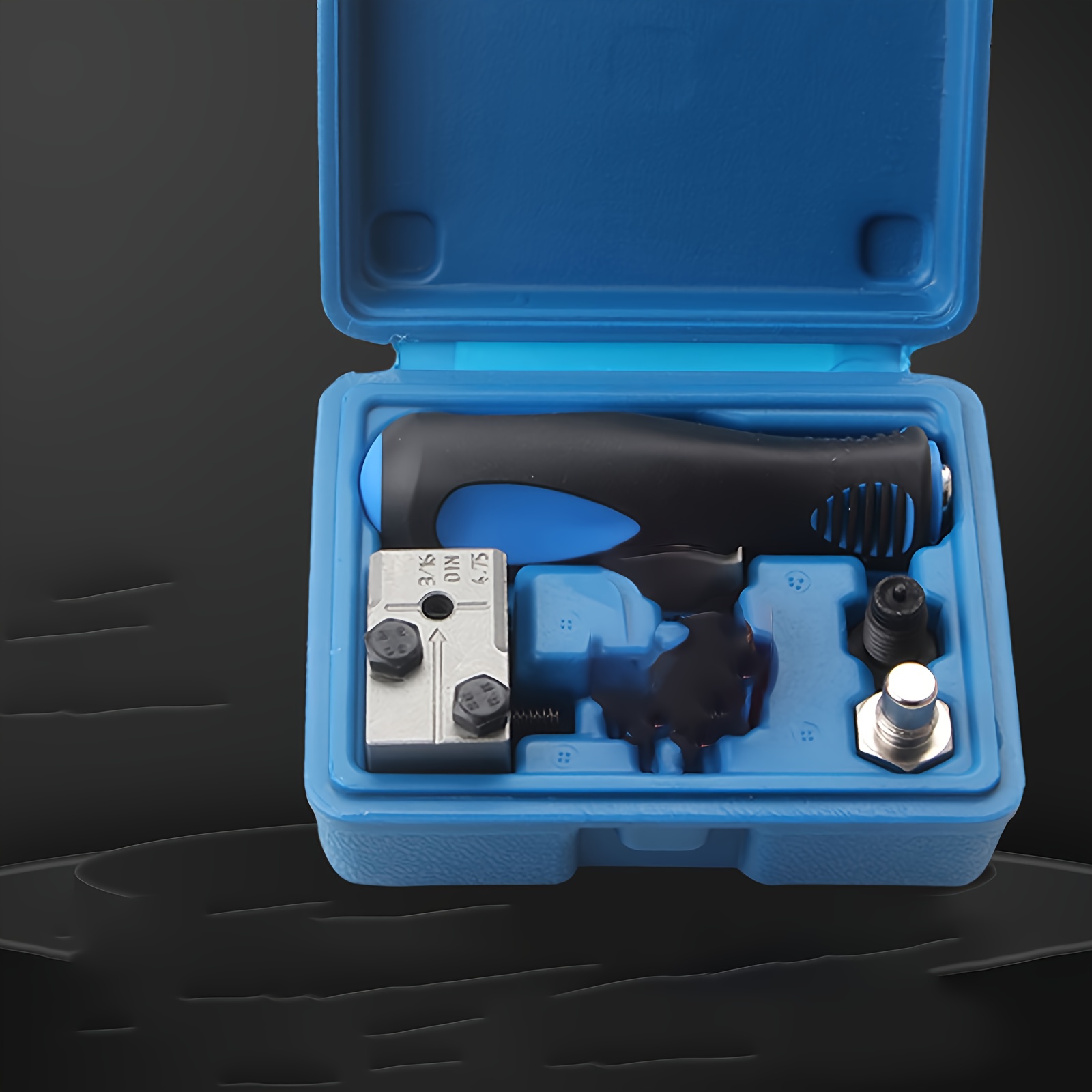 TEMU 3/16 Inch Car Brake Line Flaring Tool Set, 45 Degree Universal Type, Suitable For Vehicle Brake Line Maintenance