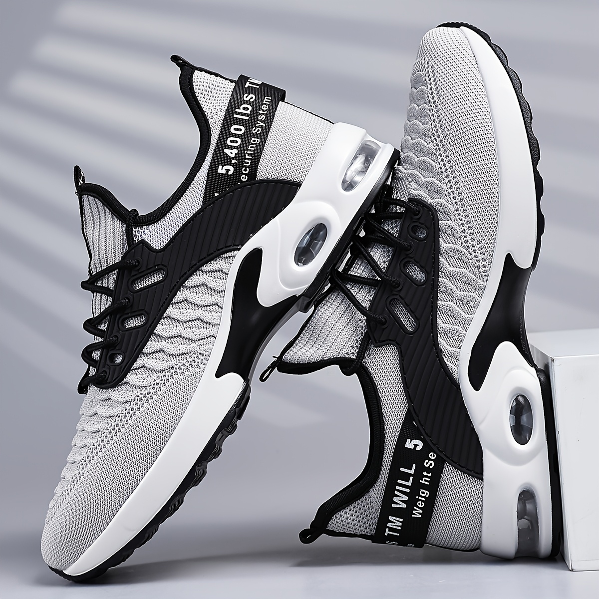 Air Cushion Height-Increasing Men's Casual Sneakers