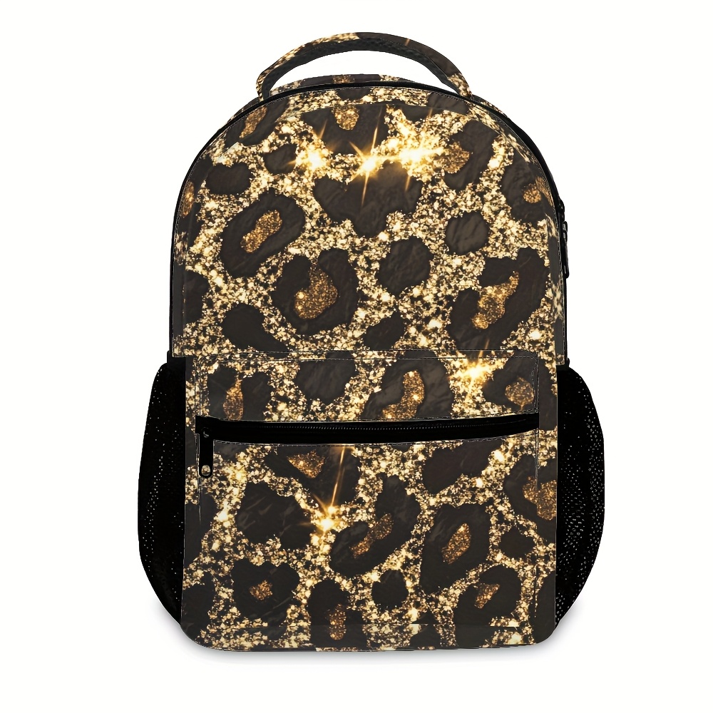 leopard backpack sold on Temu United States