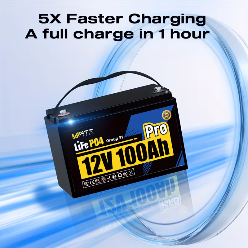 buy ten free eleven total black friday battery deals 12v 100ah lifepo4 lithium deep cycles battery low temperature protection ideal for rvs golf boats with built in bms safety 6