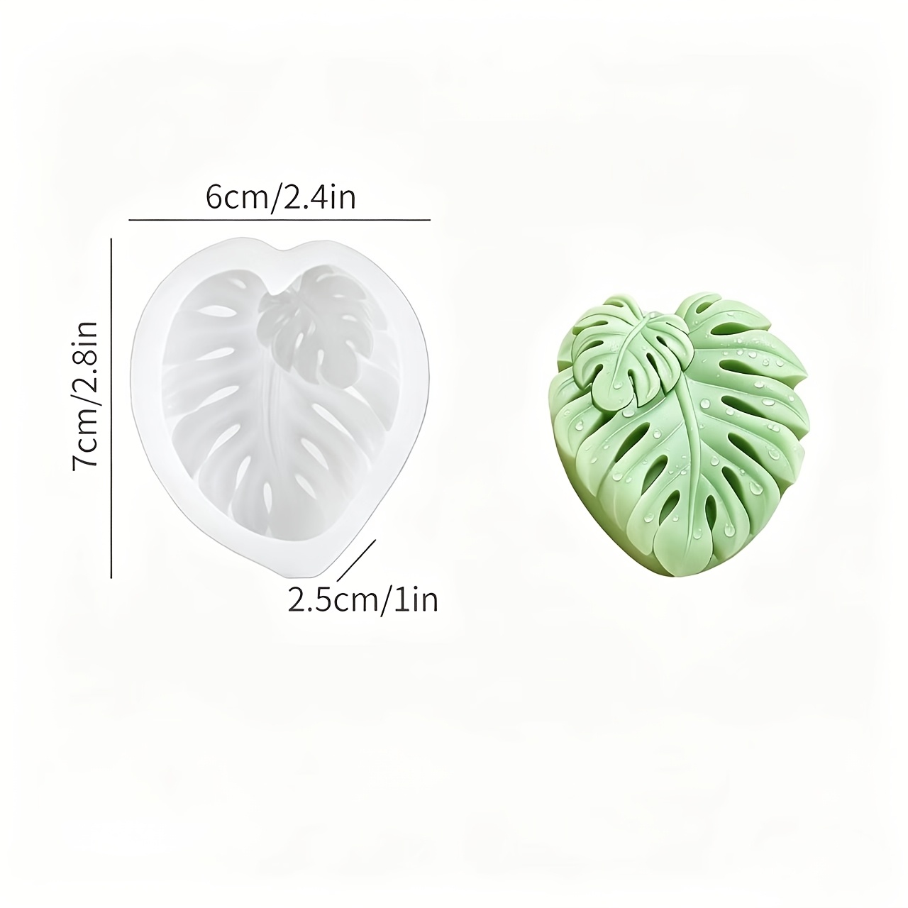 TEMU 1 Tortoiseshell-shaped Resin Silicone Mold, Suitable For Soap, Candles, Dropper Bottles, Gifts, Plaster Home Decor, And Epoxy Resin Craft