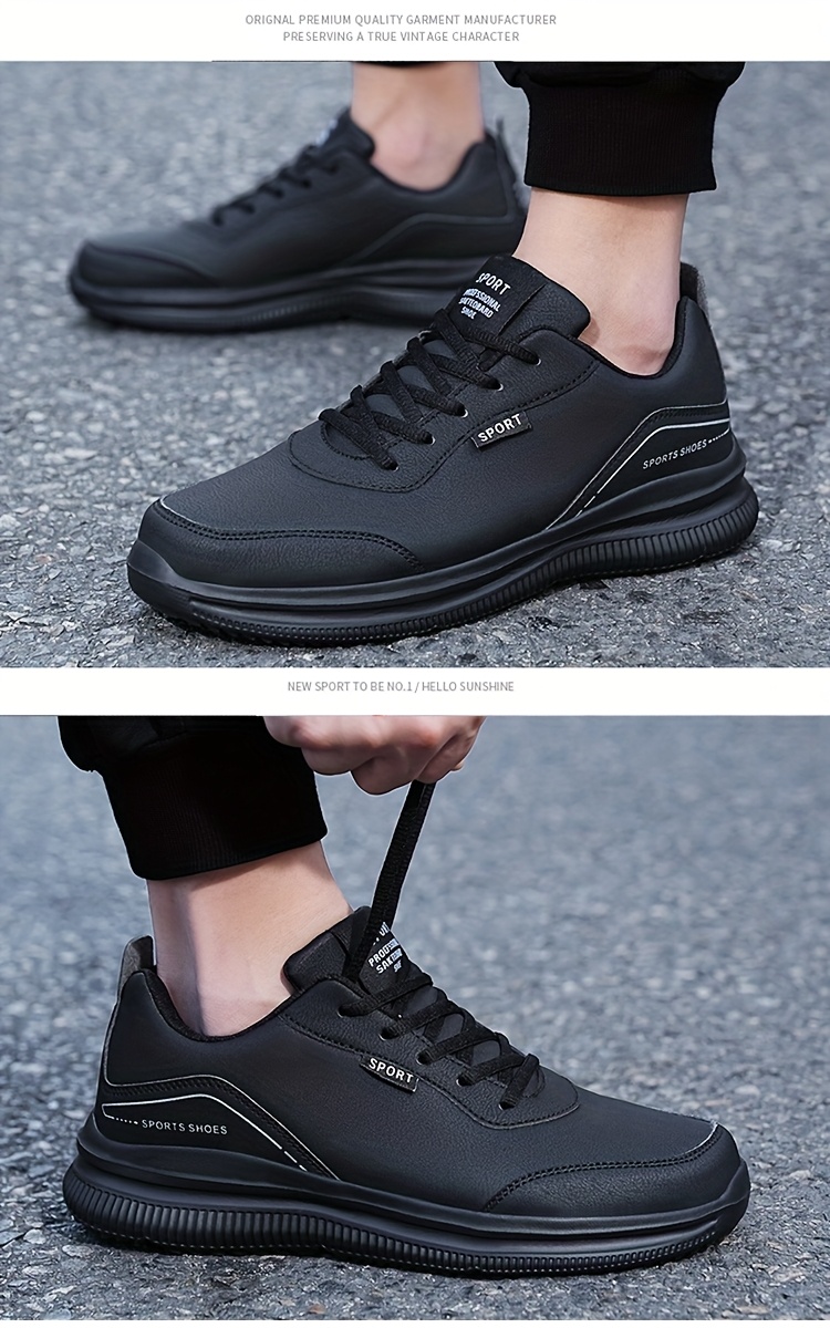 Spring and Autumn Men's Breathable Casual Sneakers, Comfortable Low-Top All-Season Running Shoes for Men, Sizes 39-48, Large Sizes for Autumn and Winter