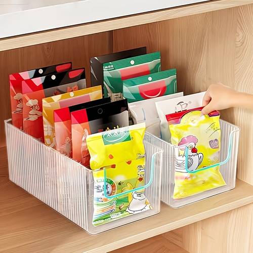 four compartment large capacity semi transparent condiment storage box with removable dividers multi purpose kitchen organizer refrigerator storage container suitable for countertop use versatile kitchen spice organizer countertop