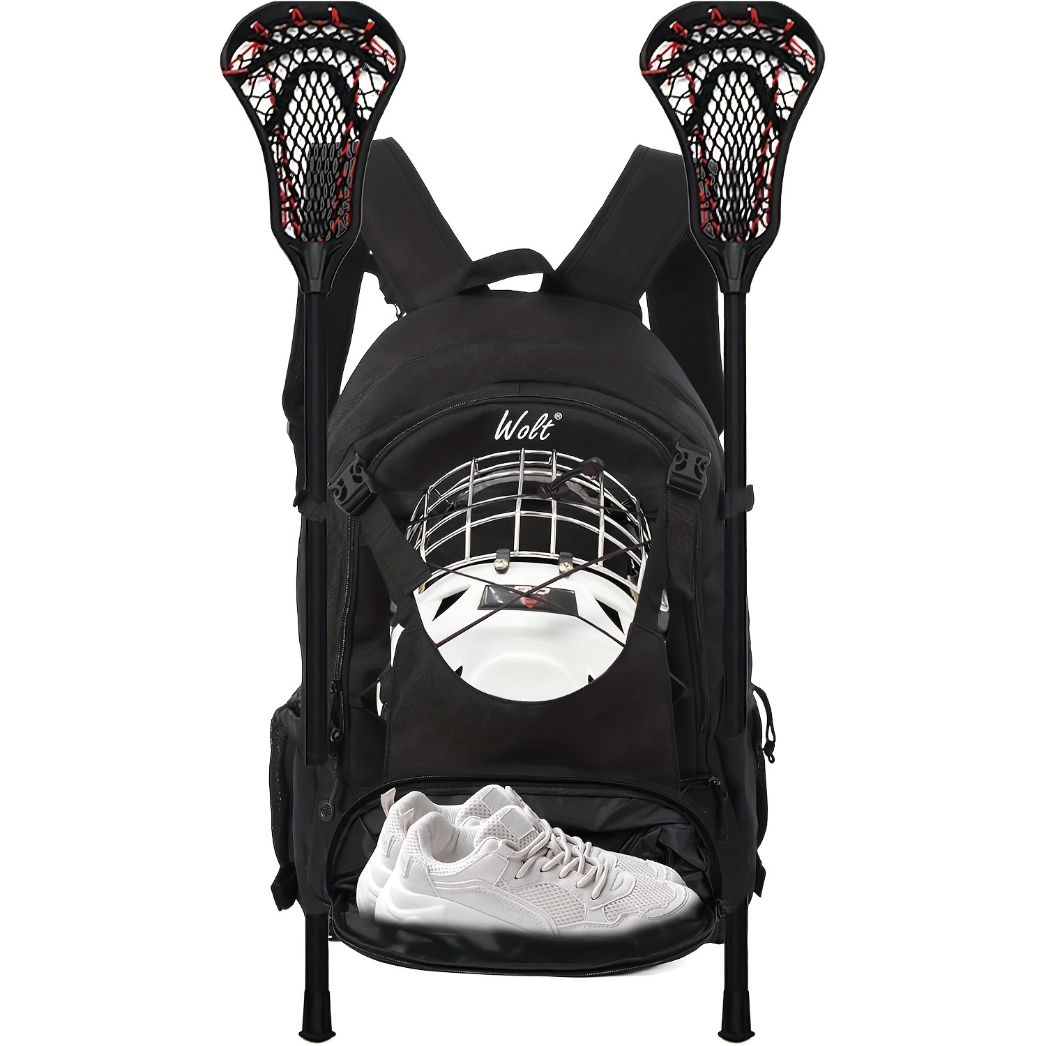 nike lacrosse backpack with stick holder