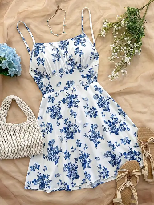 plants shoulder cut waist dress - Temu plants shoulder cut waist dress - Temu