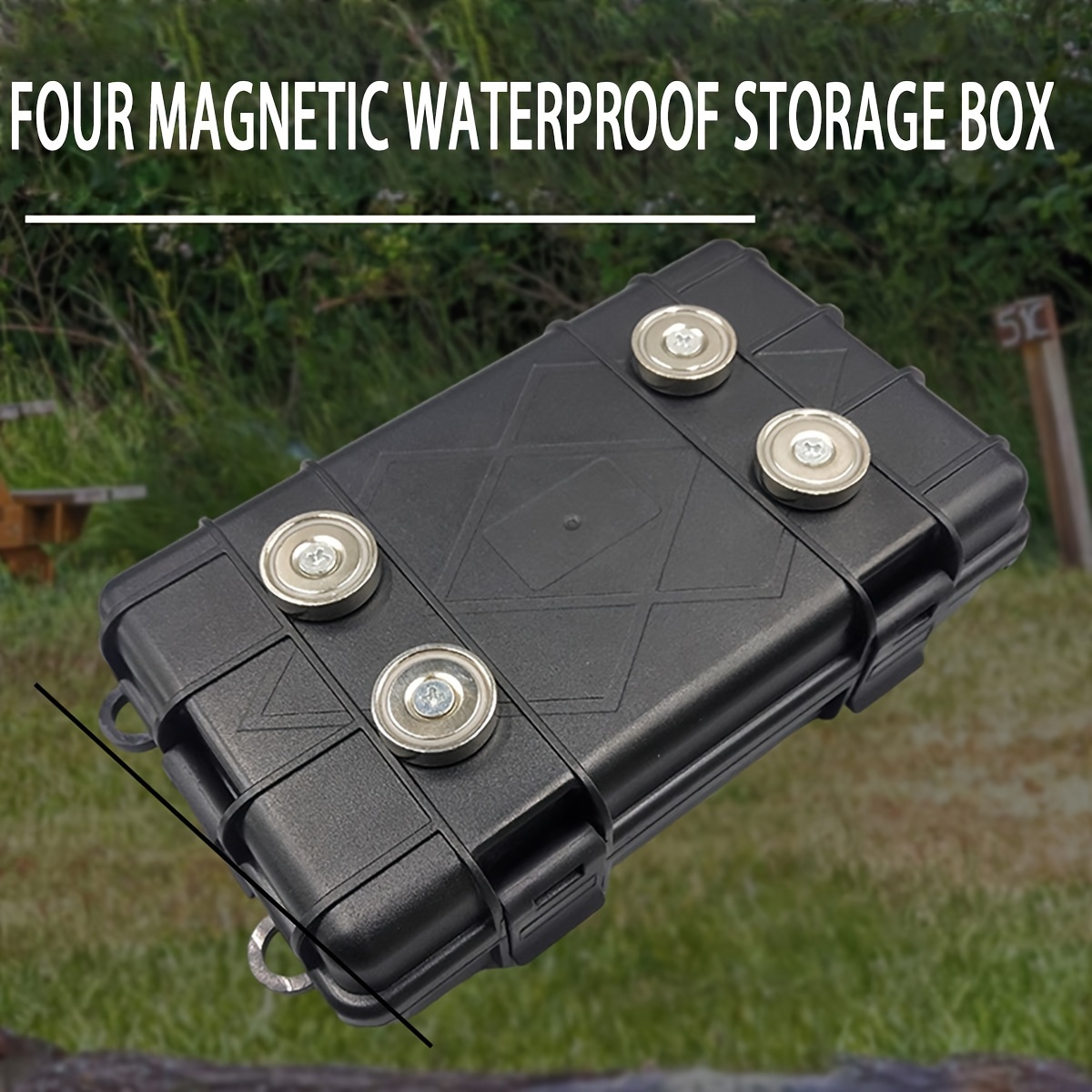 

Key Storage Box - 1pc Plastic Tactical For Car, Mountaineering, Lidded Upgraded Key Features, , Bins & For Organization