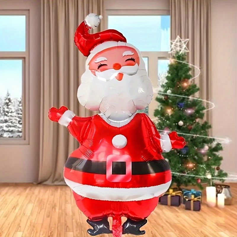 

Jumbo Santa Claus Balloon - Perfect For Christmas And New Year Decorations - Suitable For Ages 14 And Up - Aluminum Foil Material