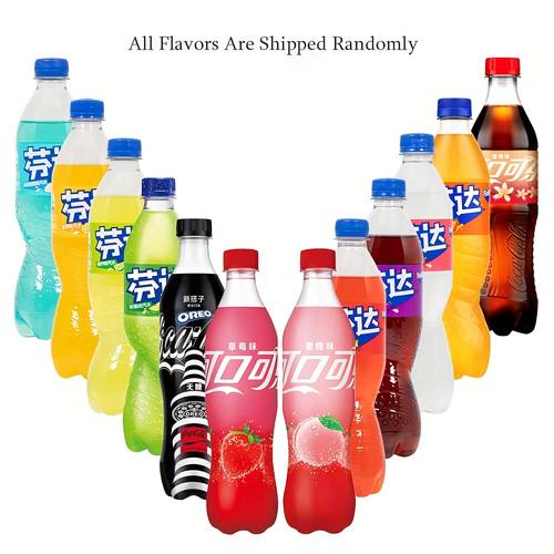 coke and mix flavors 500ml 4 packs