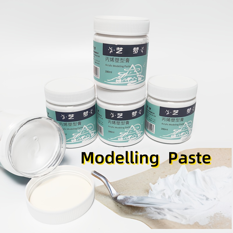 

Sculpting & Texture Kit - 280ml Shaping Gel 100g , For Diy Artists, -dry & -, For Christmas & Halloween