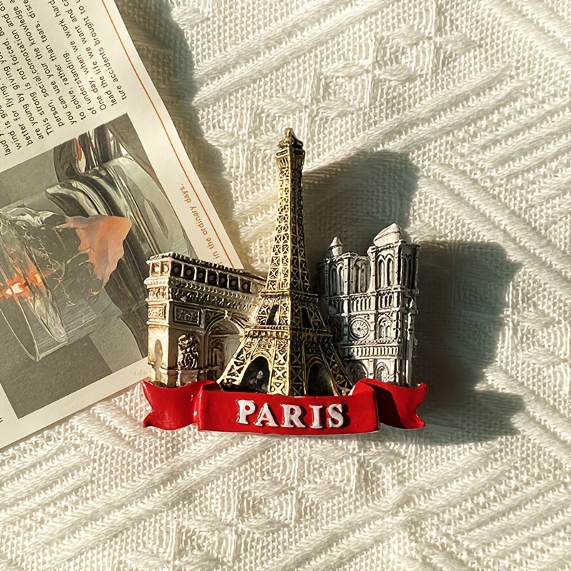 New European Tower Creative 3d Resin Souvenir Fridge Magnet