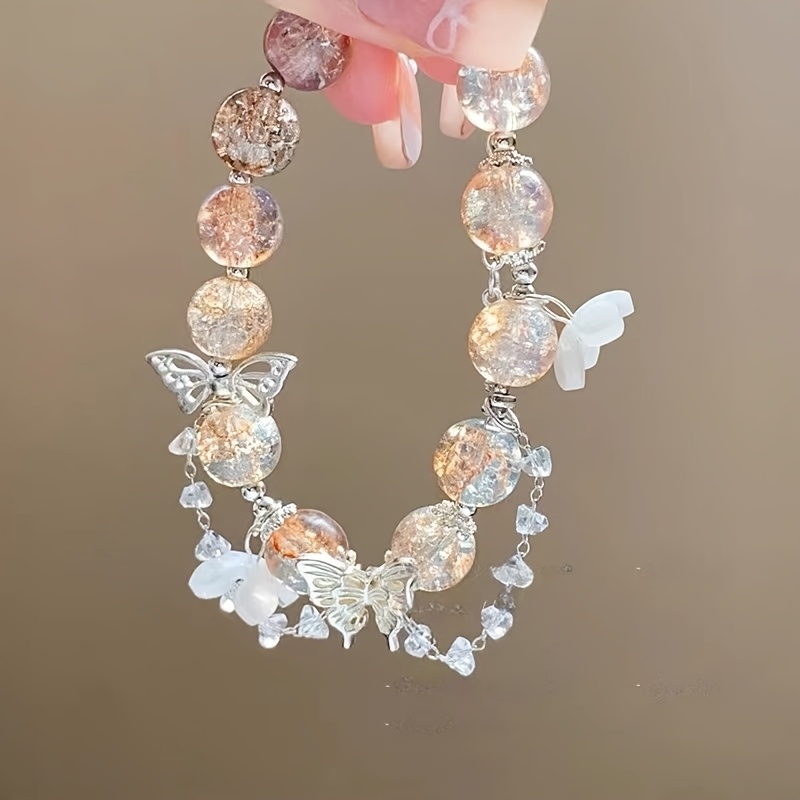 Elegant Bracelet With Tassels And Additions, Perfect For Christmas, Gatherings, Parties, Birthdays, And Festive Surprise Gifts