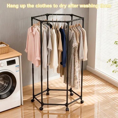 Temu Clothing Racks rolling clothes rack sold on Temu United States