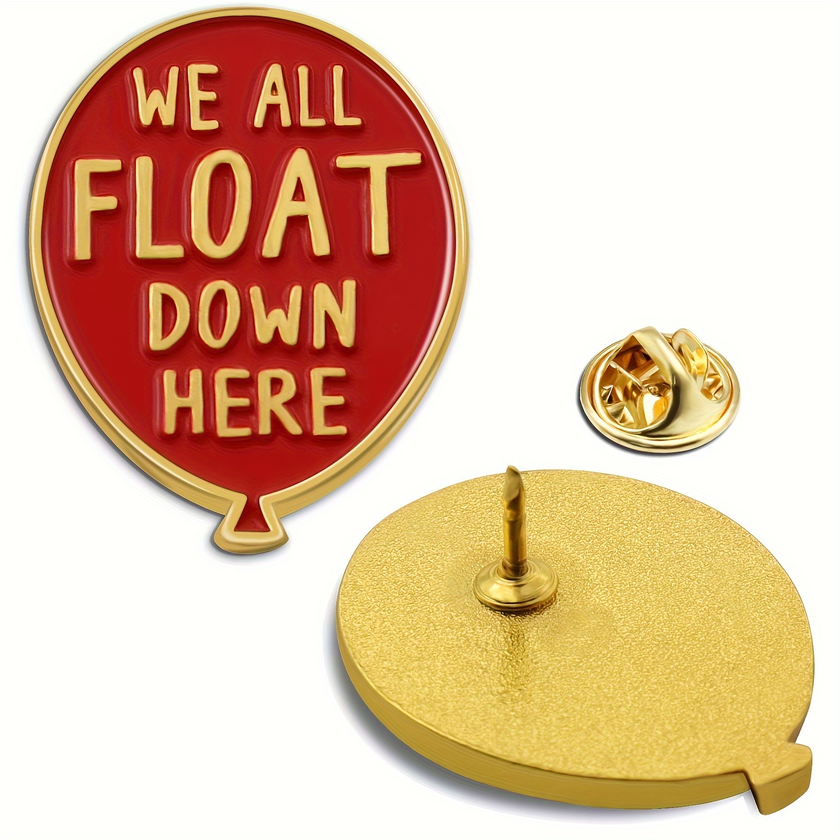 We All Float Badge 