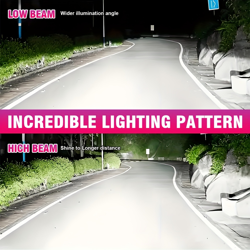 2pcs   9005 9006 hb3 hb4 h7 h4 h1 h11 h8 h9 led headlight bulbs 58000lm for auto fog lights high bright high low beam