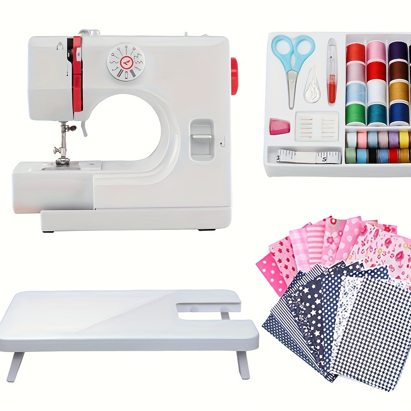 

Electric Sewing Machine - 725 Mini Sewing Machine 12 Stitches Electric Sewing Machine W/extension Table And Sewing Kit Us