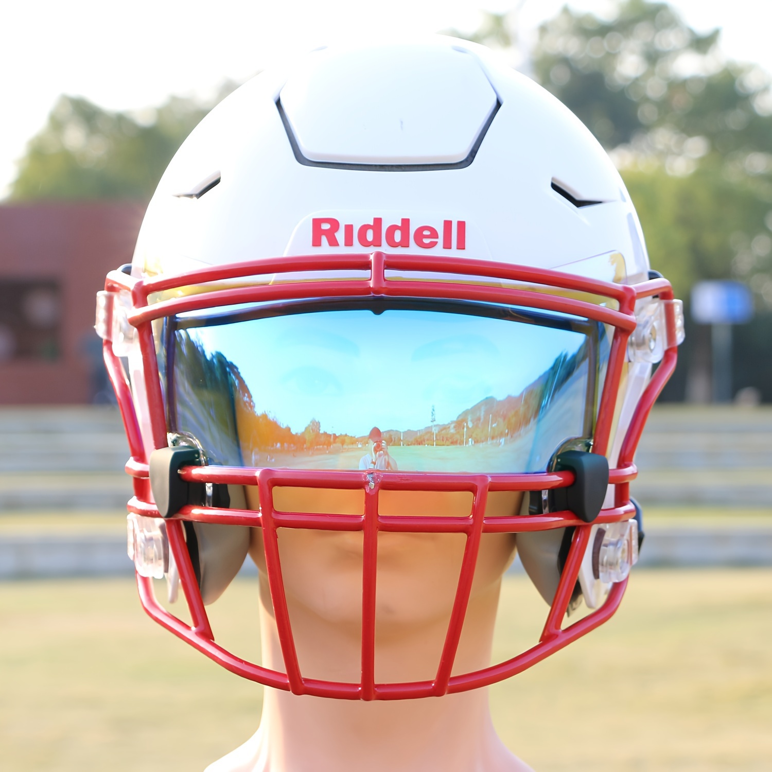 Youth offers football helmet