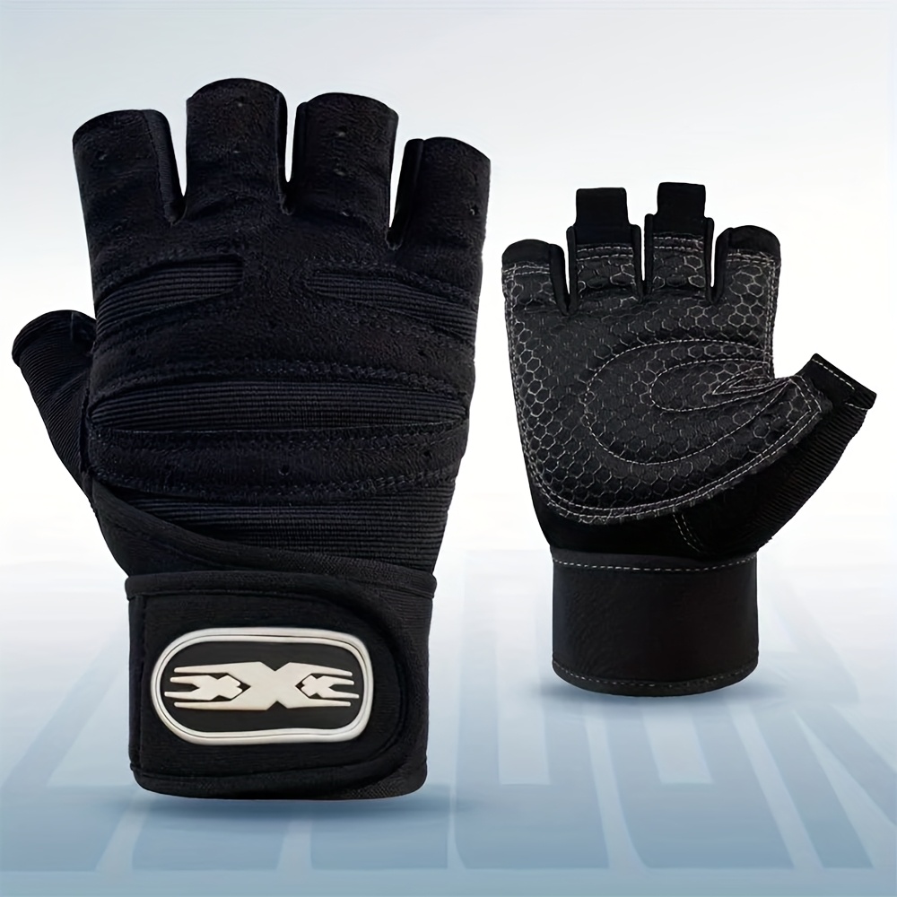 Xtylo Workout Gloves For Men & Women - Weight Lifting Gloves With Wrist Support & Non-Slip Grip
