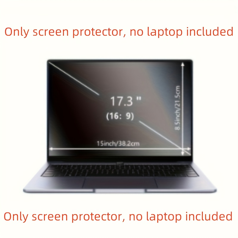 1pc Laptop Screen Protector, In 13.3-inch, 14 Inch, 15.6-inch, And 17.3-inch Sizes (4 Sizes From), Ultra-thin And , Suitable For Brands Of Computers, With Scratch-resistant Design, Minimalist Style