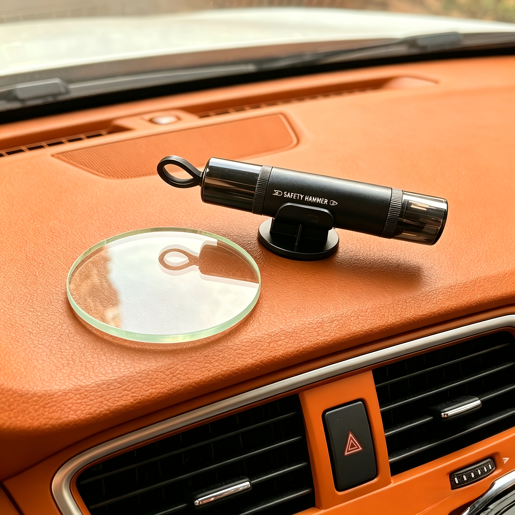 TEMU Portable Car Safety Tool | Window Breaker And Seatbelt Cutter, Life- Gadget For Sedans, Suvs, And Trucks