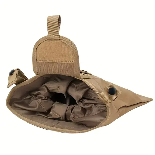 Heavy-Duty Deployment Bag - Large MIL-STD Snap Closure, 1000D Nylon Construction, for Military, Hunting, Camping, EDC - Secure Organizer with One-Hand Closure (Black), Outdoor Gear, Compact Storage, Durable Construction, Utility Pouch,