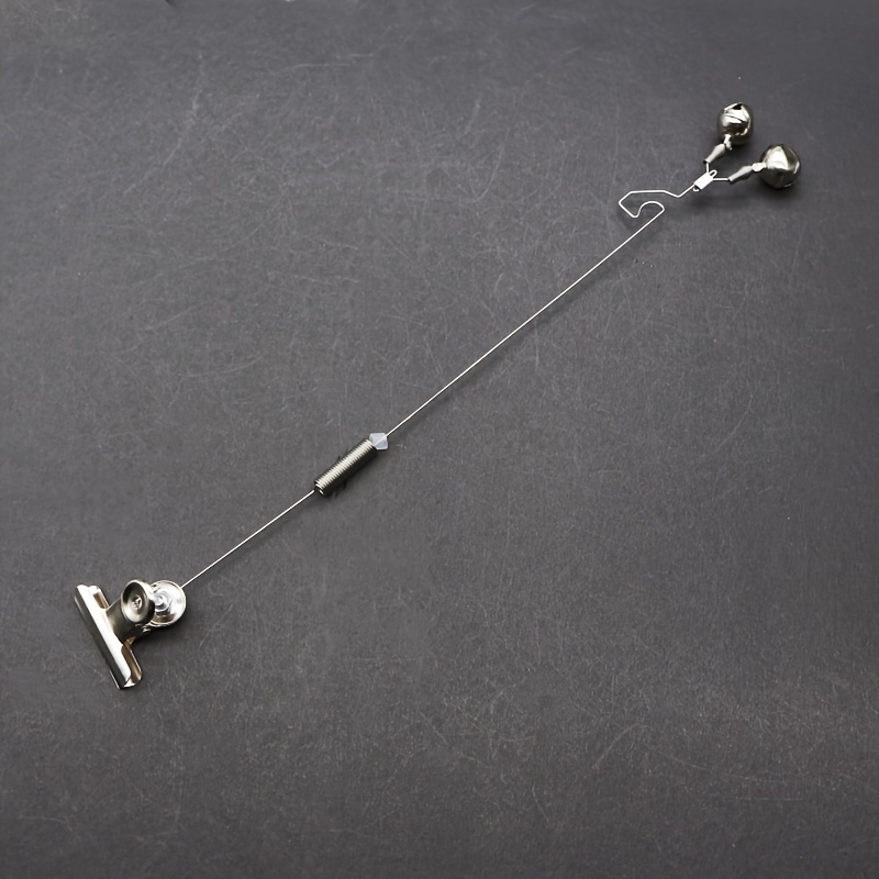 Image of 1pc Of Fishing Tool, Fishing Accessory, Stainless Steel Bell, Suitable For Use With Sea Rods And Casting Rods, Simple And Convenient