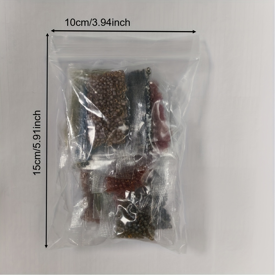 TEMU Beading Kit, Full Set Of 15 Colors, 2.5mm, . 4500pcs, Core-dyed High- Seed Bead Spool, Woven Clothing To Make Outfits More Fashionable, Suitable