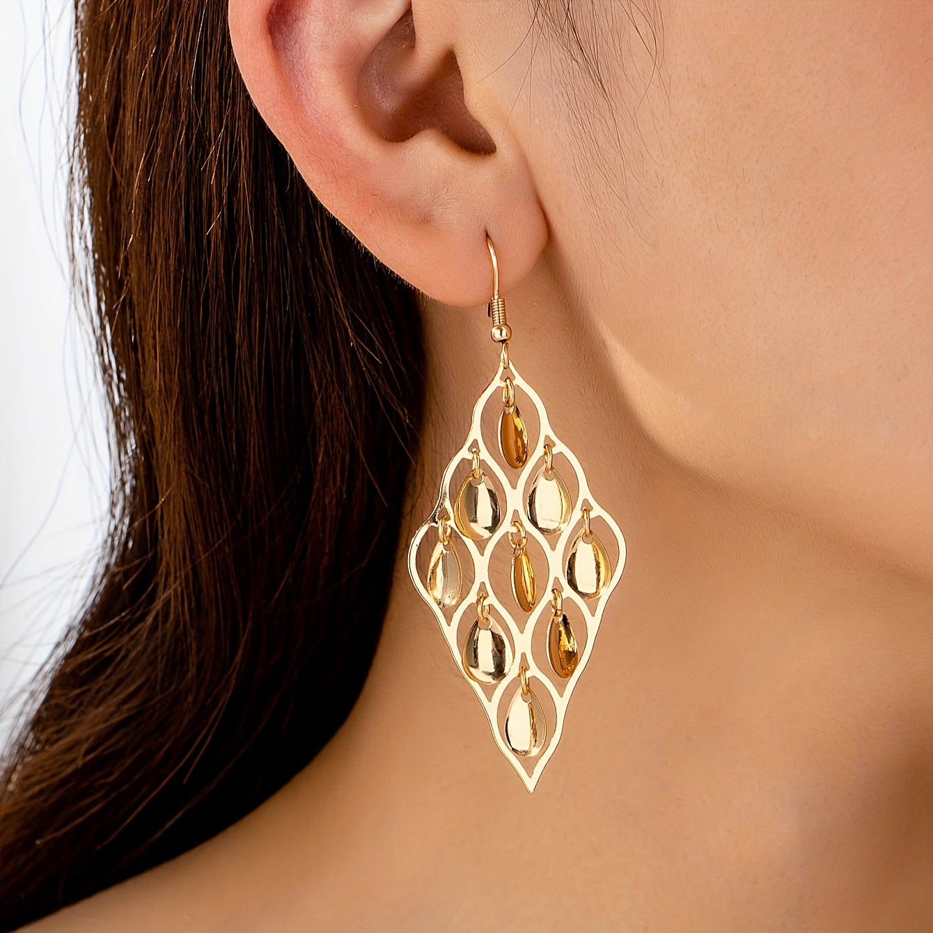 

& 18k Iron Drop , For Women, For , Parties, And Weddings