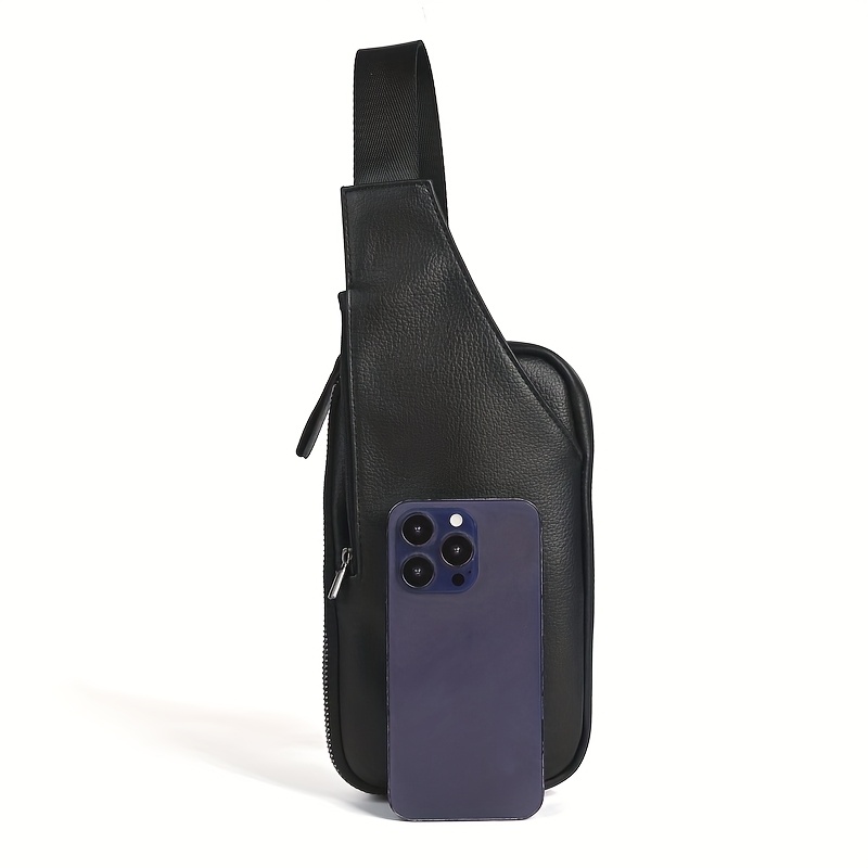 Mini PU Leather Belt Chest Bag Men
