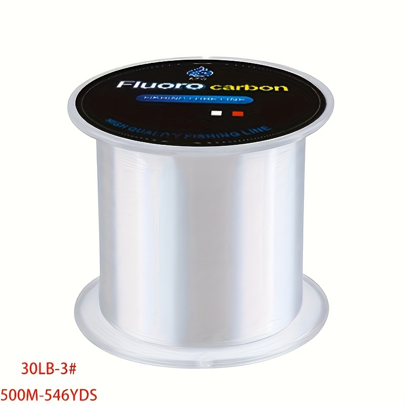 Buy Fishfun Fluorocarbon Fishing Line, 17lb 500Yds, 100% Pure, Abrasion  Resistant, Virtually Invisible, Smooth Casting, Low Stretchy Leader Line  Online at desertcartUAE