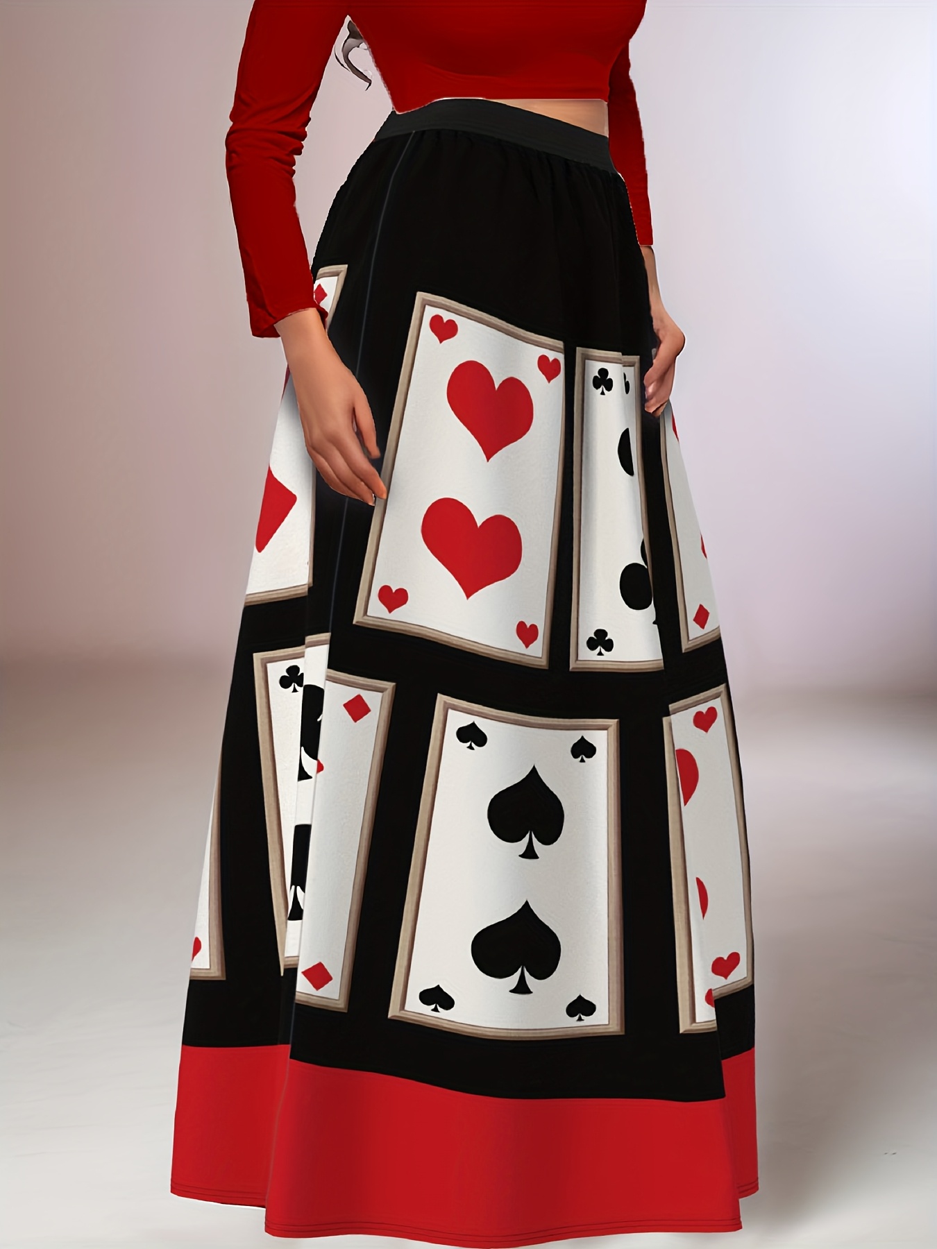 elegante maxi schürze damen elastischem bund 125g gewebtem - Temu Germany, image size:800x1067