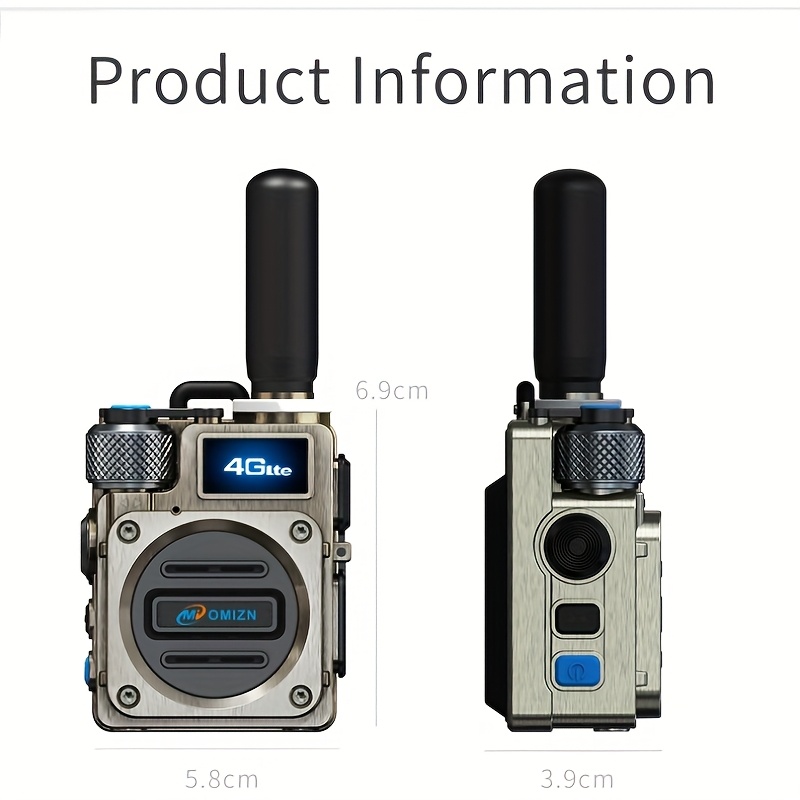 walkie talkie vape Walkie Talkie 5G Long Range * Dust-proof USB-C Rechargeable * Battery  Push-to-Talk HAM Radio * Two Way Group Calling Emergency *